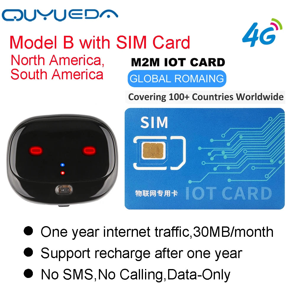 Mini 4G Pet GPS Tracker Waterproof Dog GPS Collar With Dazzle Lights Animal Locator Support Geo-Fence Low Battery Alarm WIFI