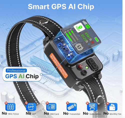Pet GPS Wireless Electronic Fence